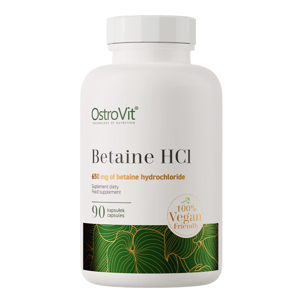 OstroVit - Betaina HCl VEGE - 90 kapsułek